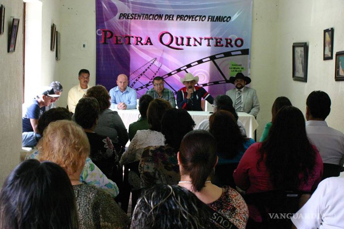 Filmarán en la región centro película acerca de la vida de "Petra Quintero"