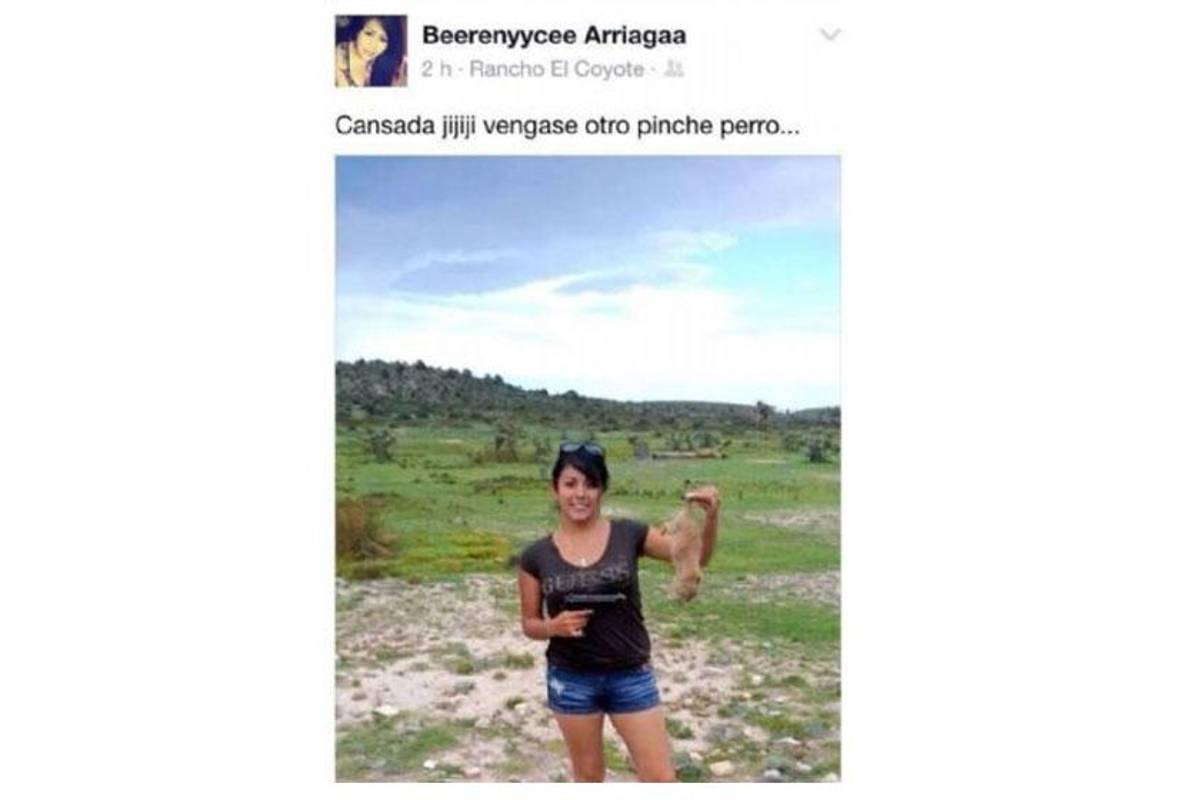 Mujer saltillense mata a perrito de la pradera; causa furia en la red