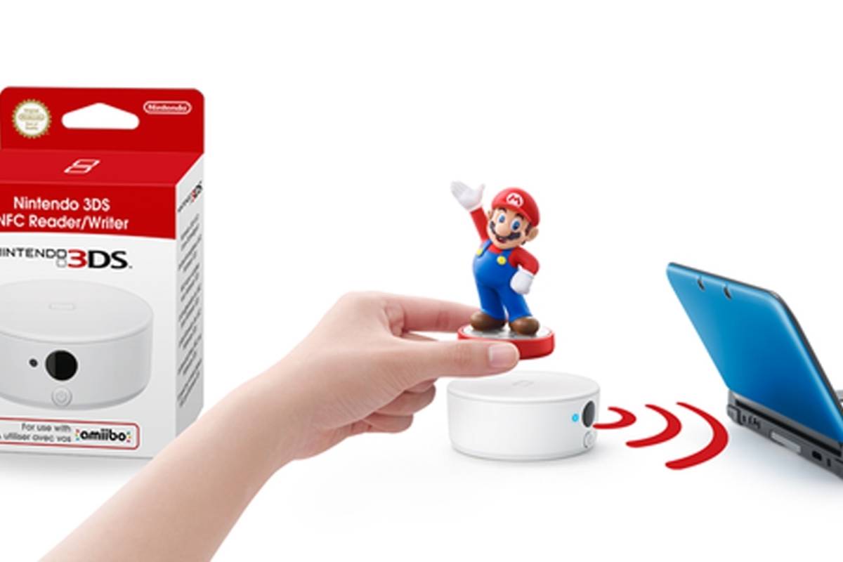 Lector NFC de amiibos para Nintendo 2DS y 3DS llegará en octubre