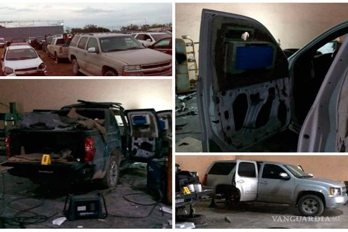 Ejército asegura taller clandestino de blindaje y 13 autos en Reynosa