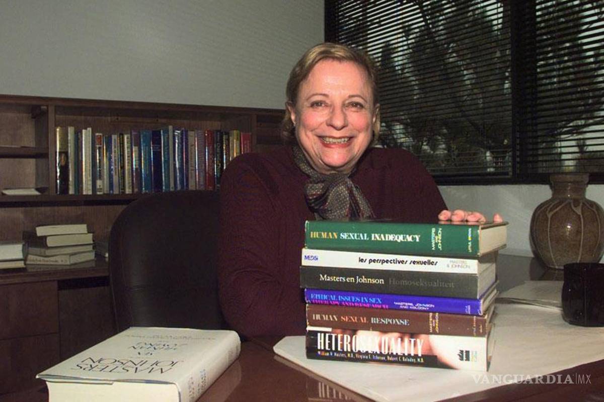 Pionera sexóloga Virgina Johnson, que murió esta semana, tendrá serie propia