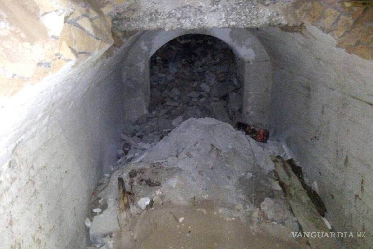 Túnel encontrado en centro de Torreón es un brazo del Canal de la Perla