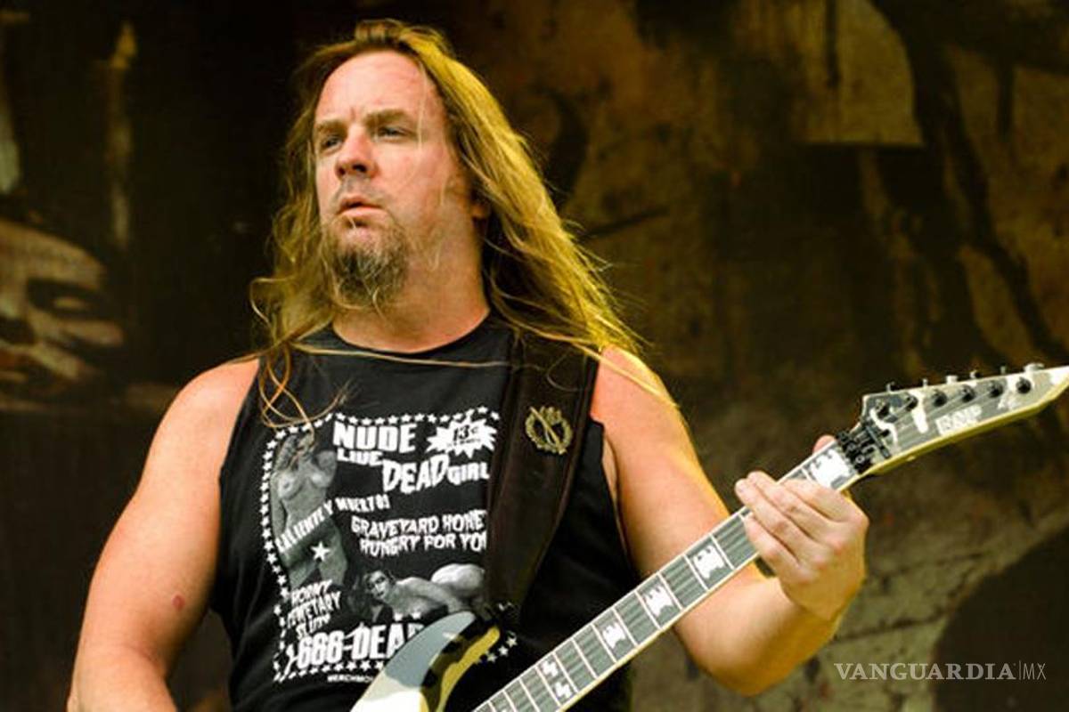 Confirman que Jeff Hanneman, de Slayer, falleció de cirrosis
