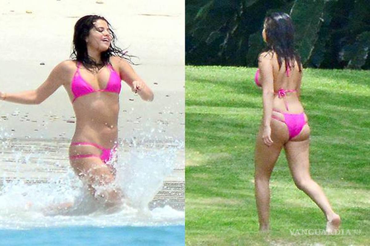Selena Gomez luce su cuerpo en México