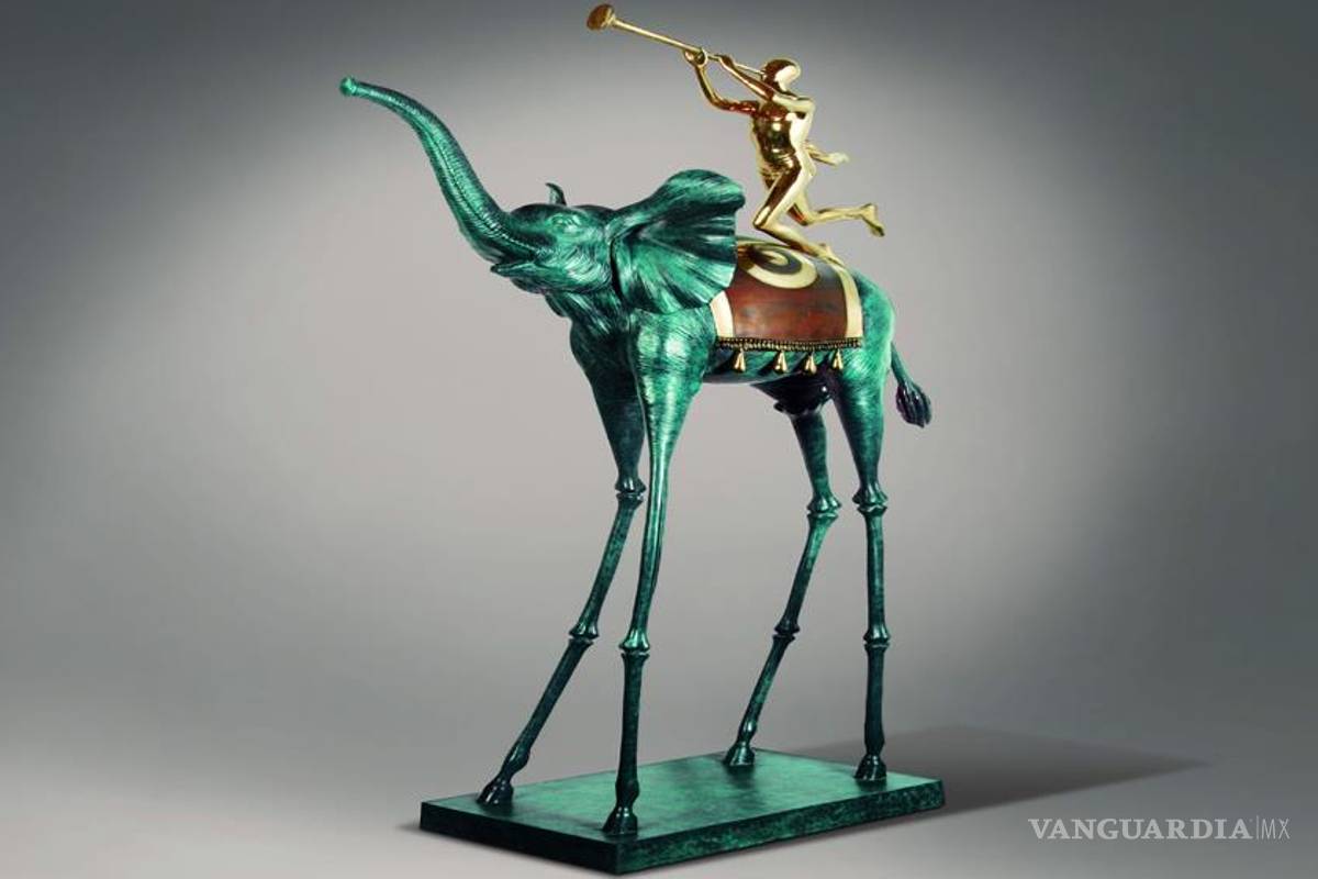 Subastarán elefante estilizado de Dalí