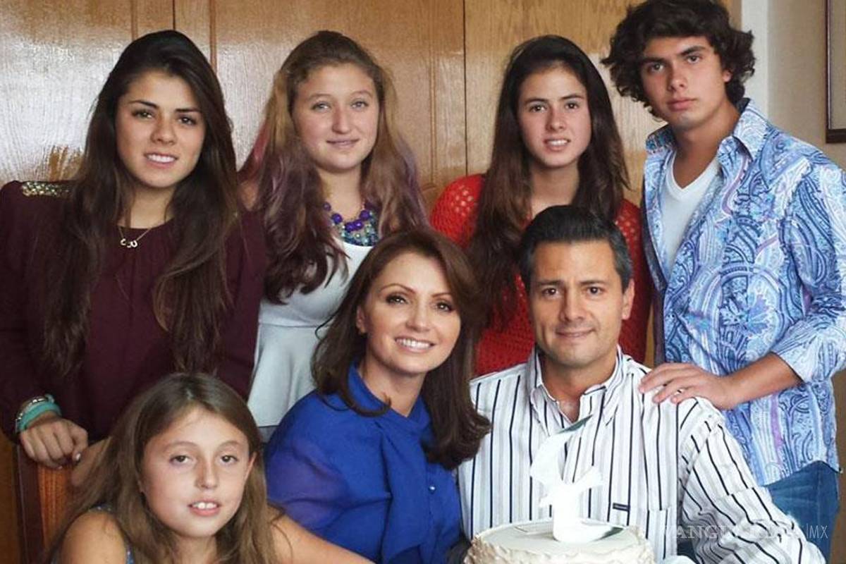 Angélica Rivera celebra cumpleaños en familia