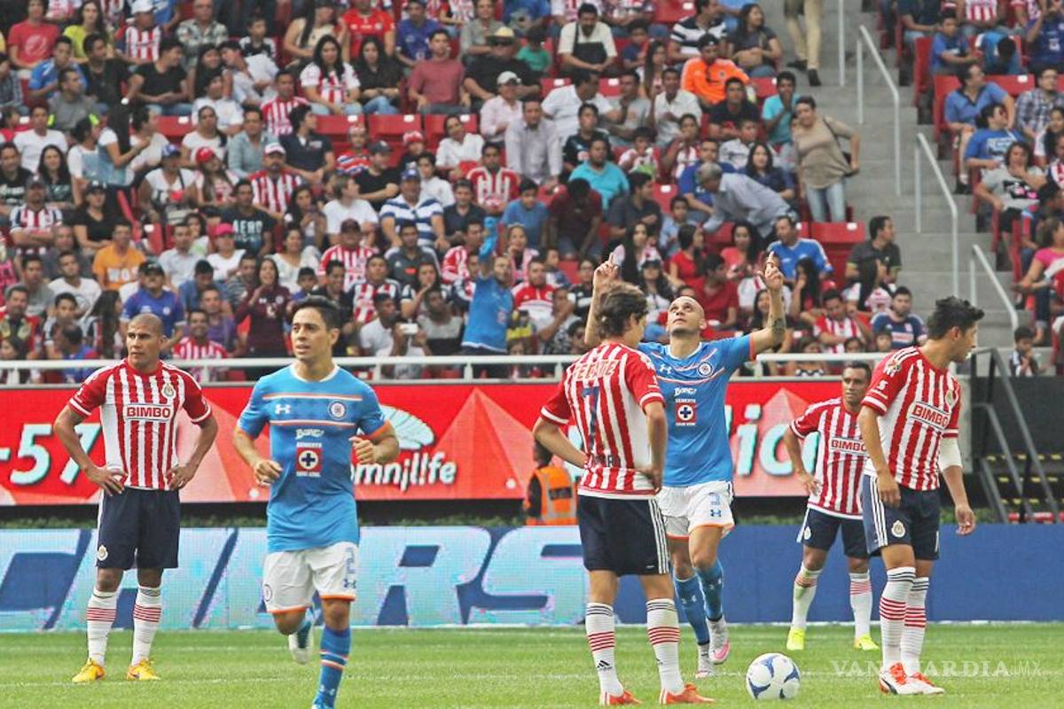 Cruz Azul vence a Chivas en su casa, lo hunde en la porcentual