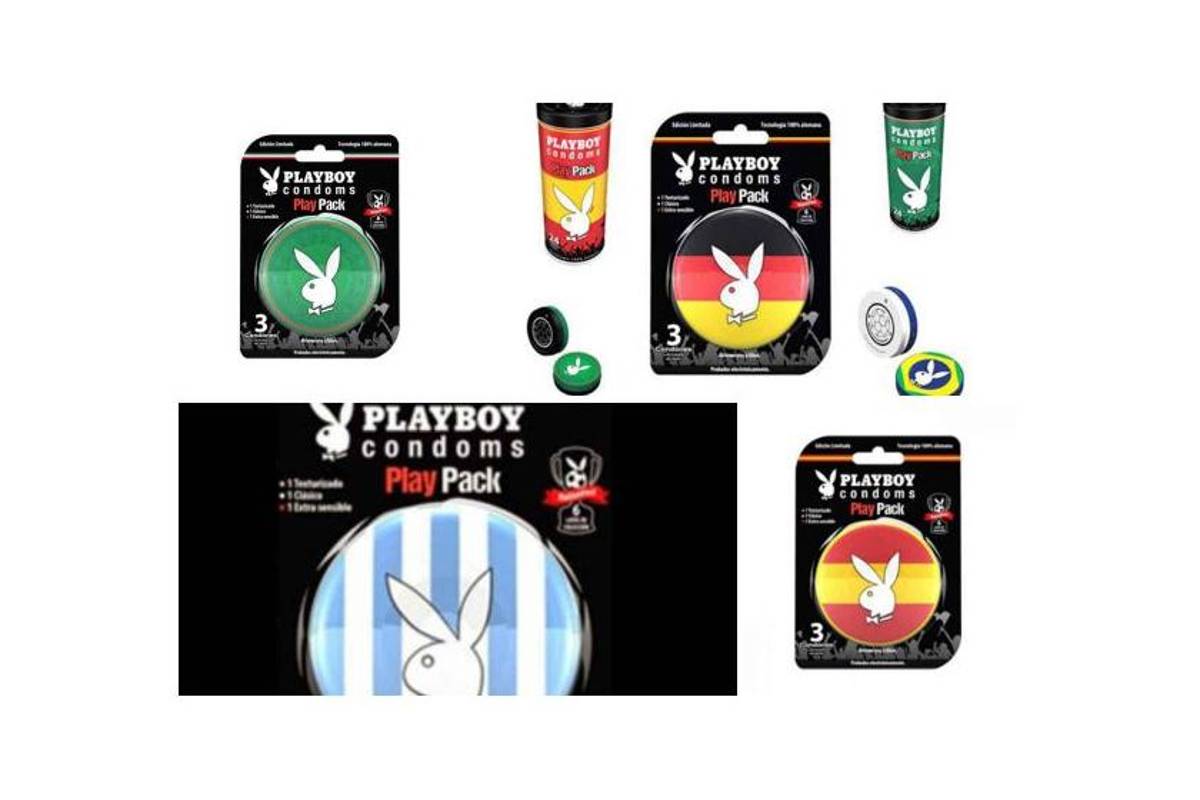 Playboy se une al Mundial; lanza condón oficial de Brasil 2014