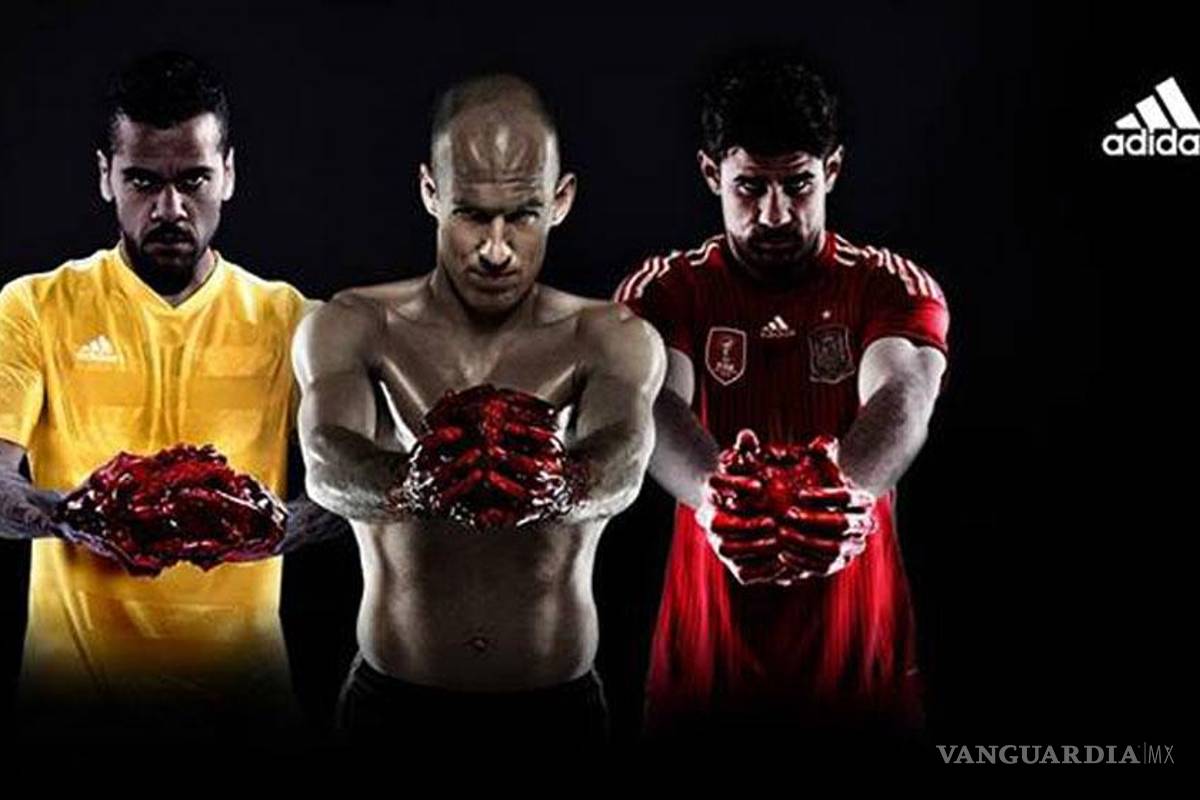 Llueven críticas a adidas por campaña con corazones sangrientos