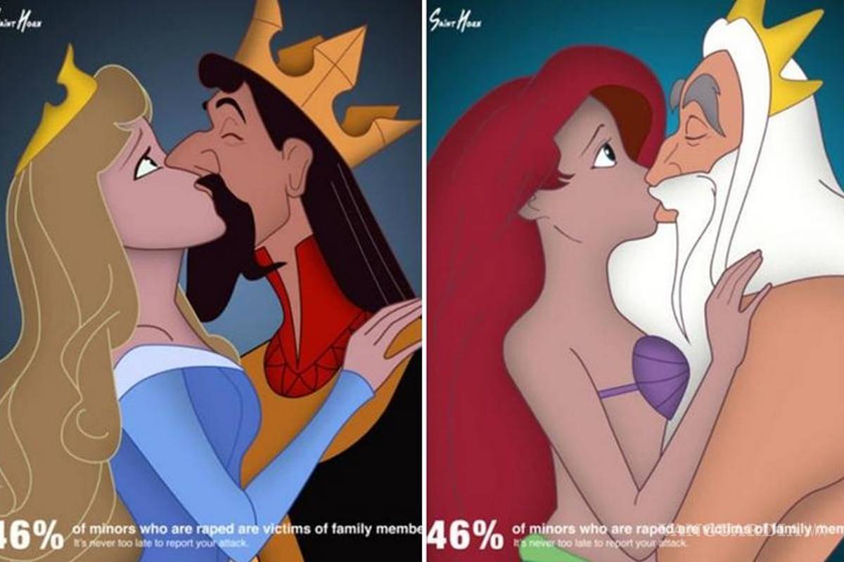 Las princesas de Disney, en contra del abuso sexual