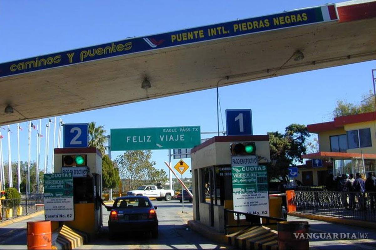 Puente Internacional de Acuña tiene mayor recaudación que Piedras Negras