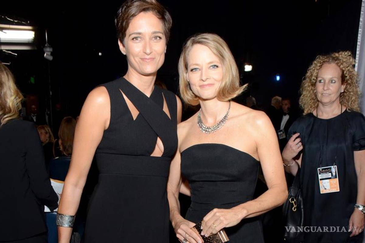 Jodie Foster, con su esposa en público por primera vez