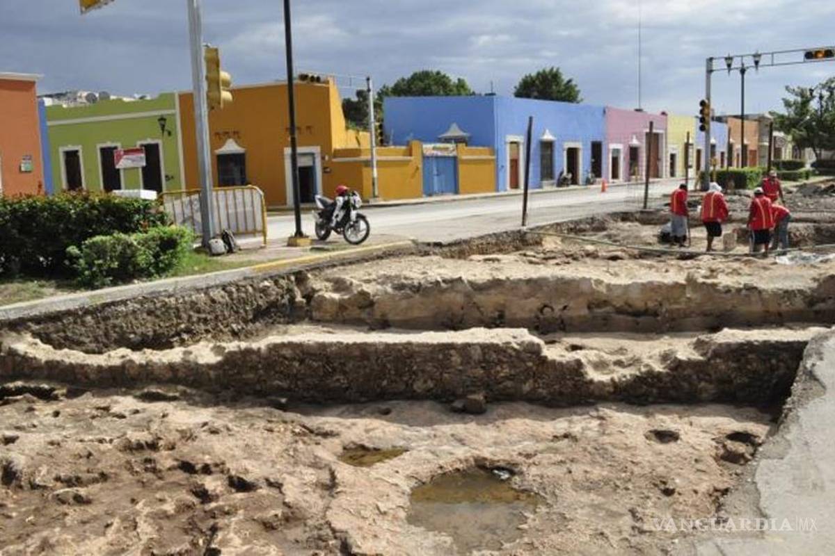Hallan en Campeche vestigios de la puerta de San Román