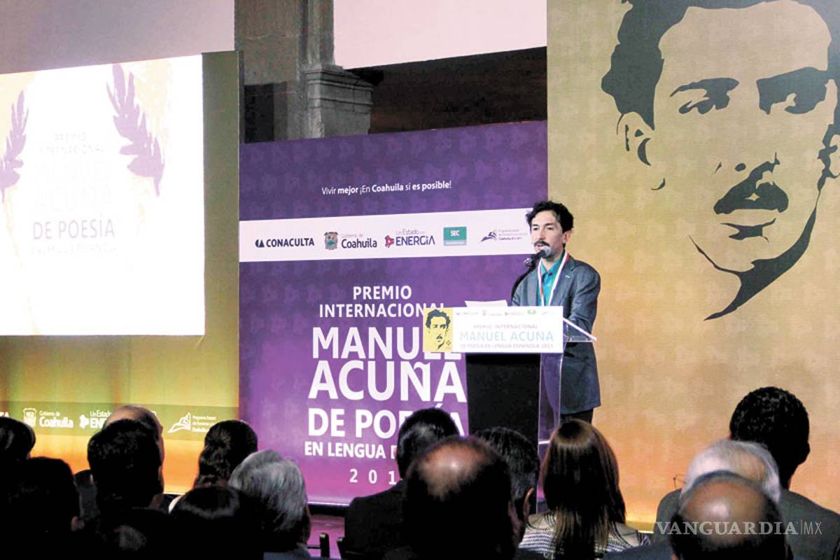 Entregan Premio Internacional Manuel Acuña de Poesía 2015