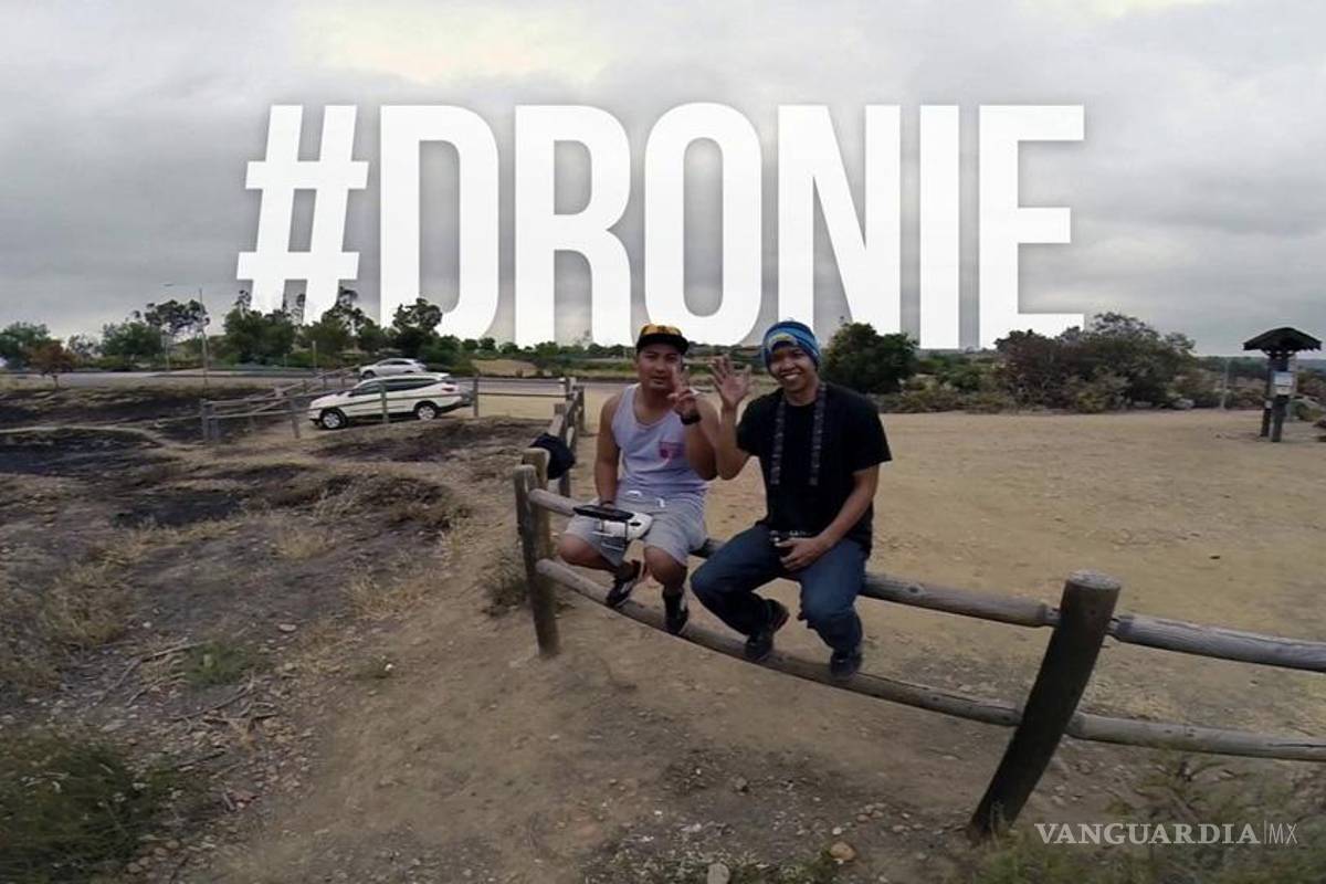 'Dronies', nueva moda en fotos para redes sociales