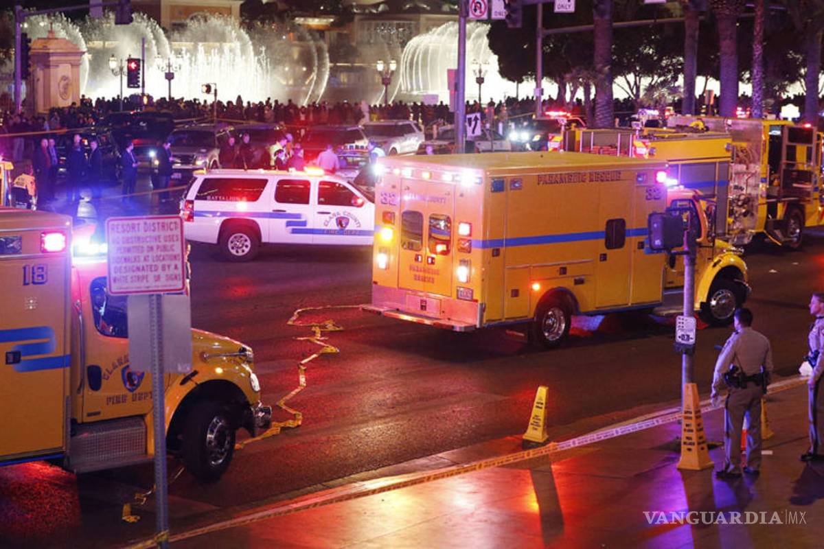 Un mexicano, entre víctimas de accidente en Las Vegas