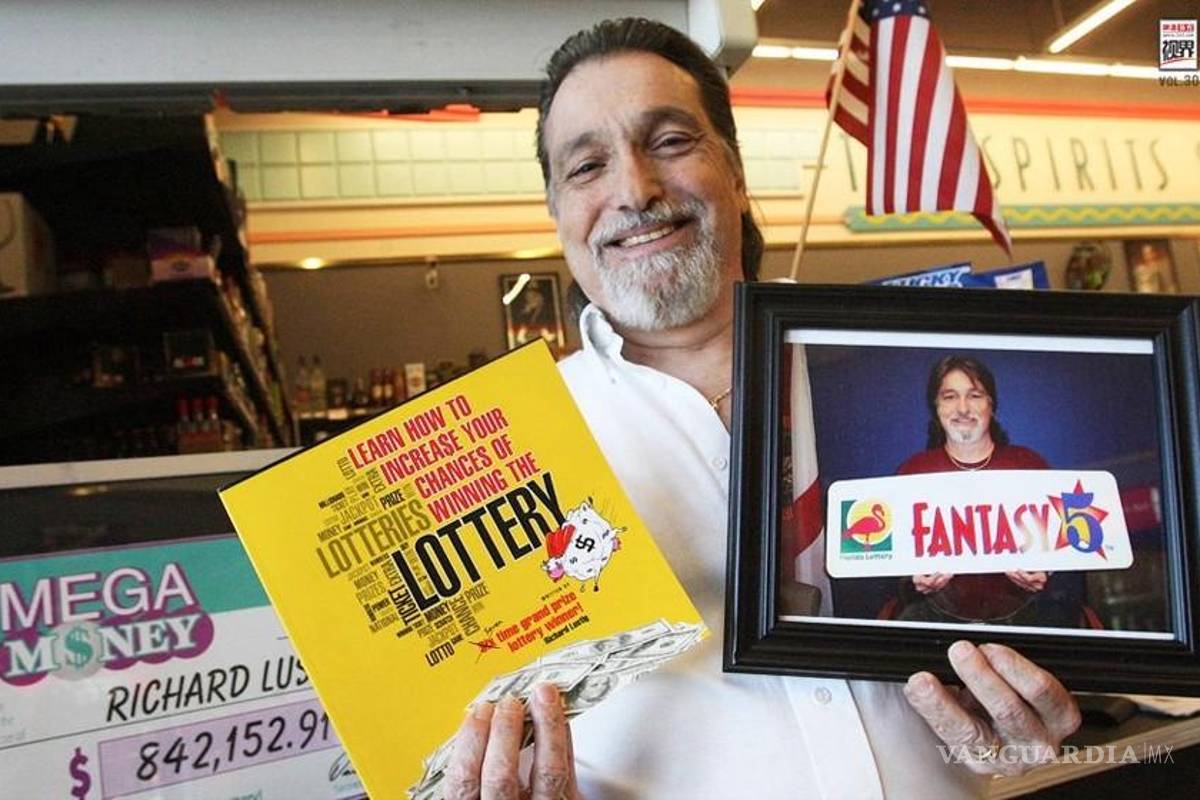 El hombre que ha ganado la lotería más veces revela su método