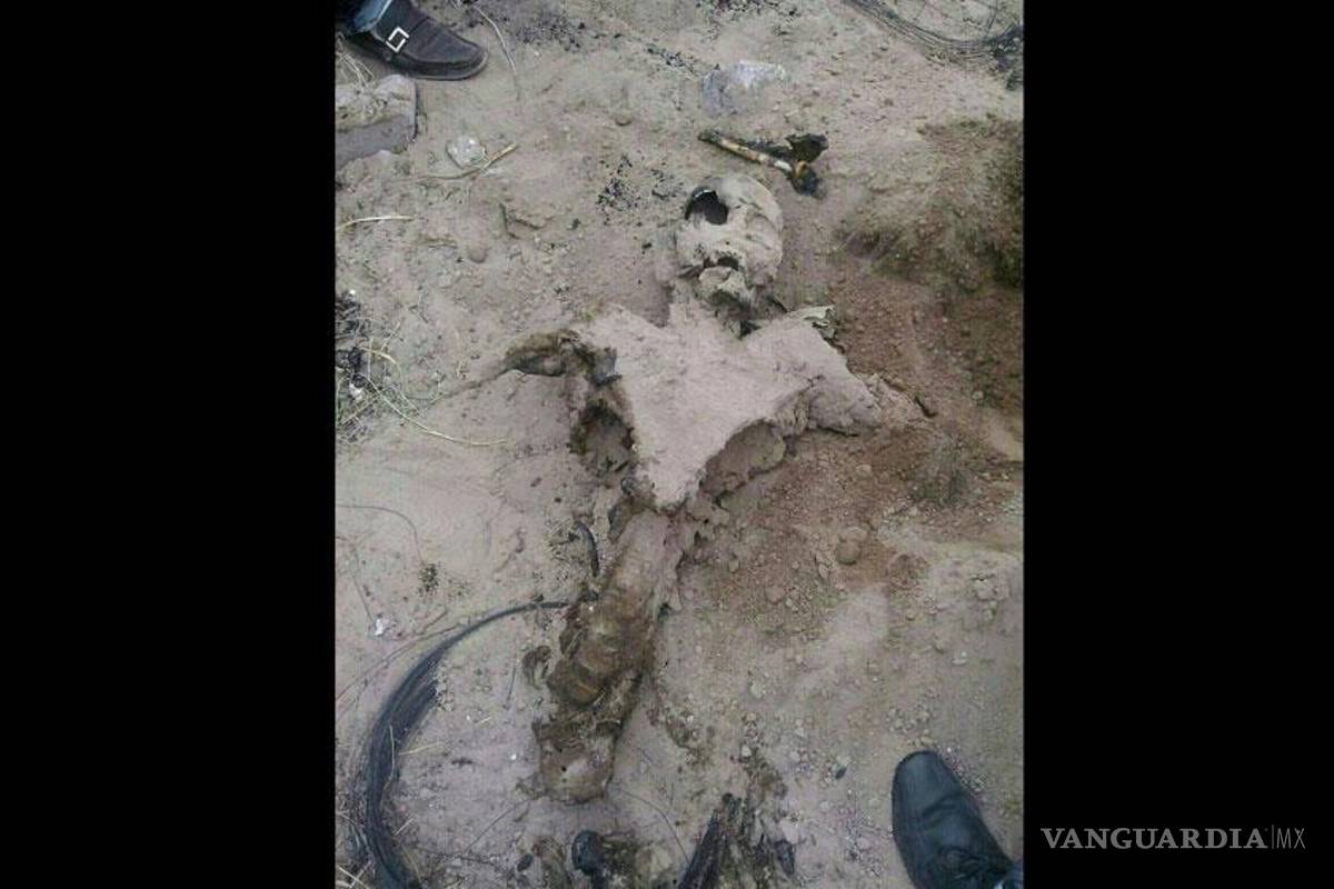 En Torreón, encuentran osamenta de sujeto incinerado
