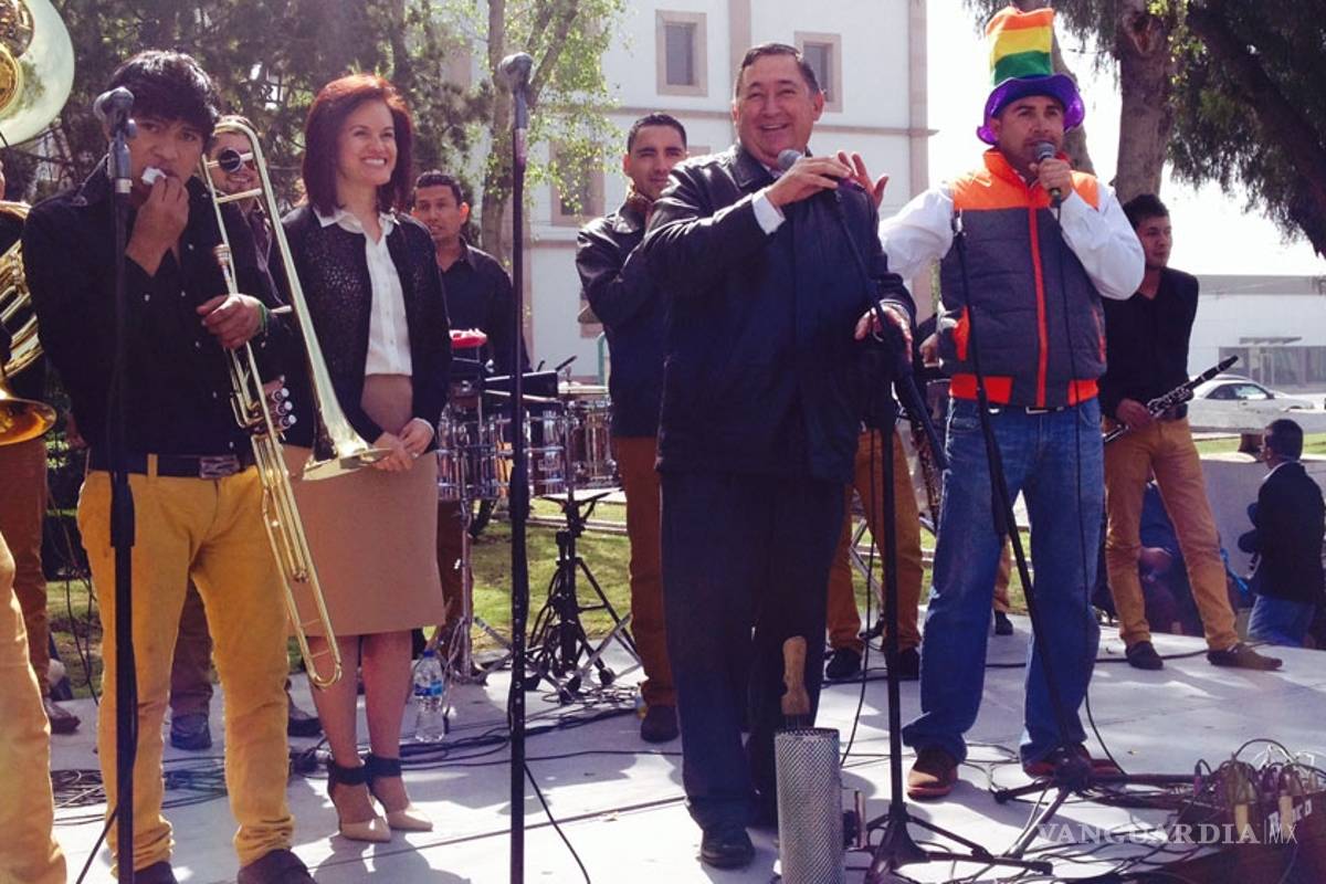 Festejan cumpleaños del Alcalde de Saltillo