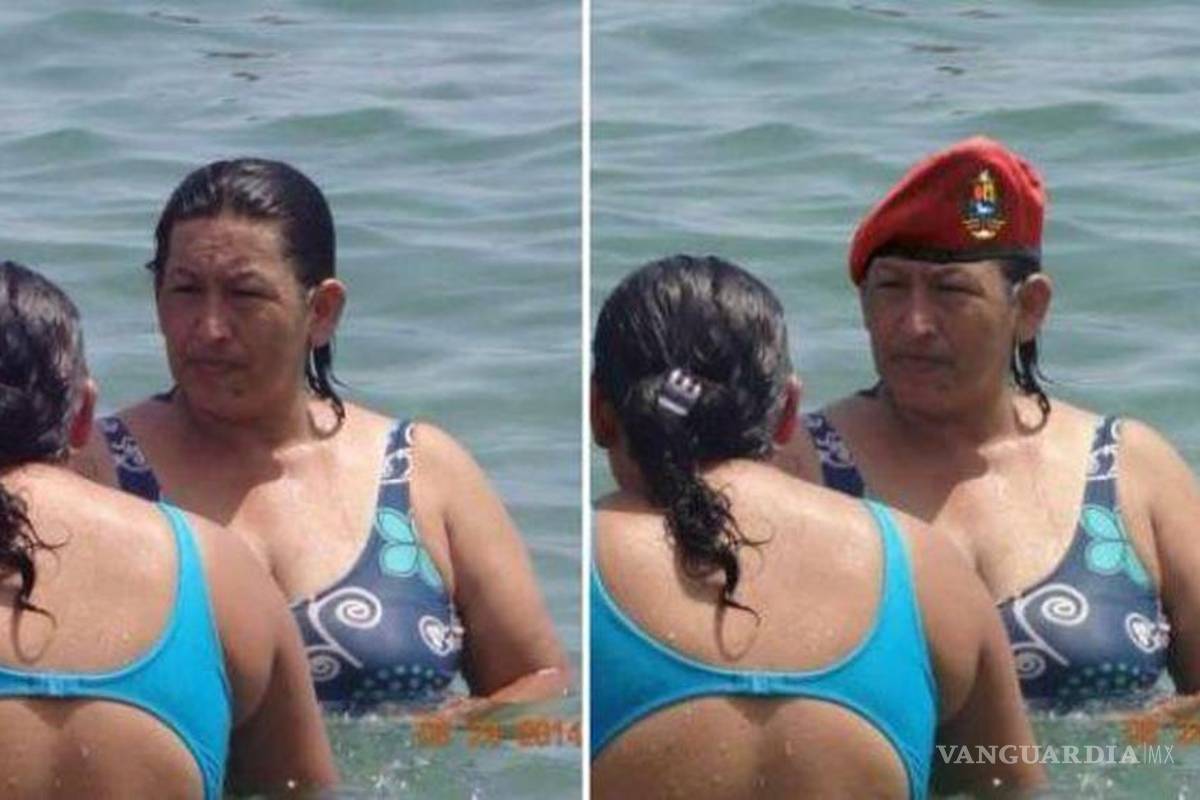 Mujer idéntica a Hugo Chávez "sorprende" en Twitter