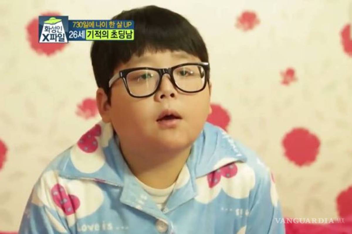 El coreano de 26 años que vive en el cuerpo de un niño de 10