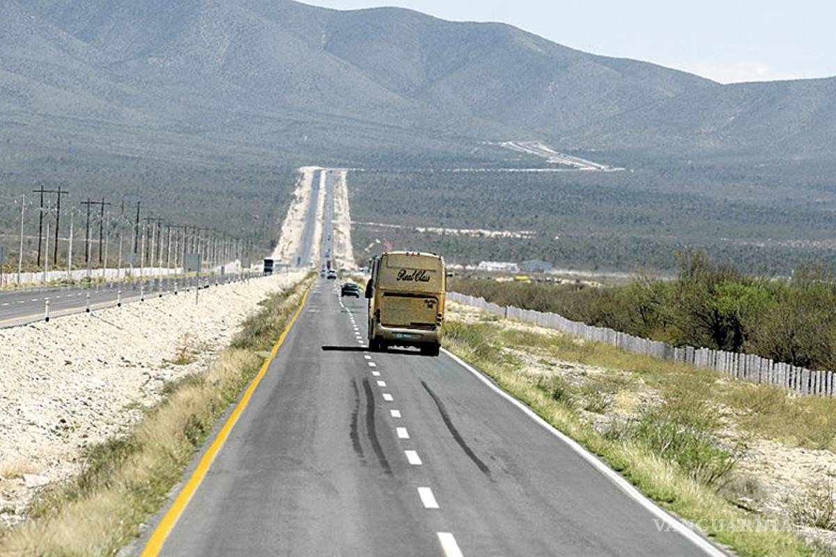 Destinan recursos para la carretera Saltillo-Zacatecas; queda en 47 mil mdp presupuesto para Coahuila