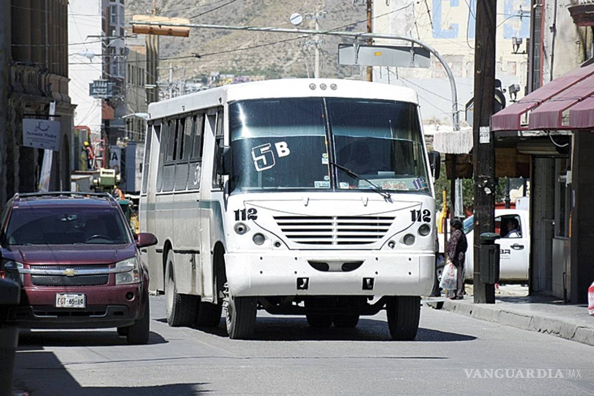 Llegan a preacuerdo para incrementar tarifas del transporte en Saltillo