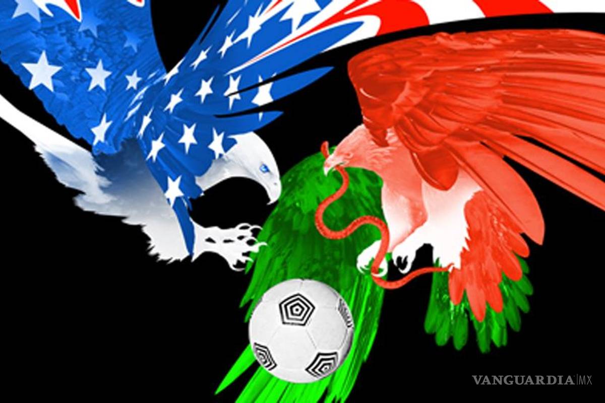 Diseñan póster para el duelo EU vs México