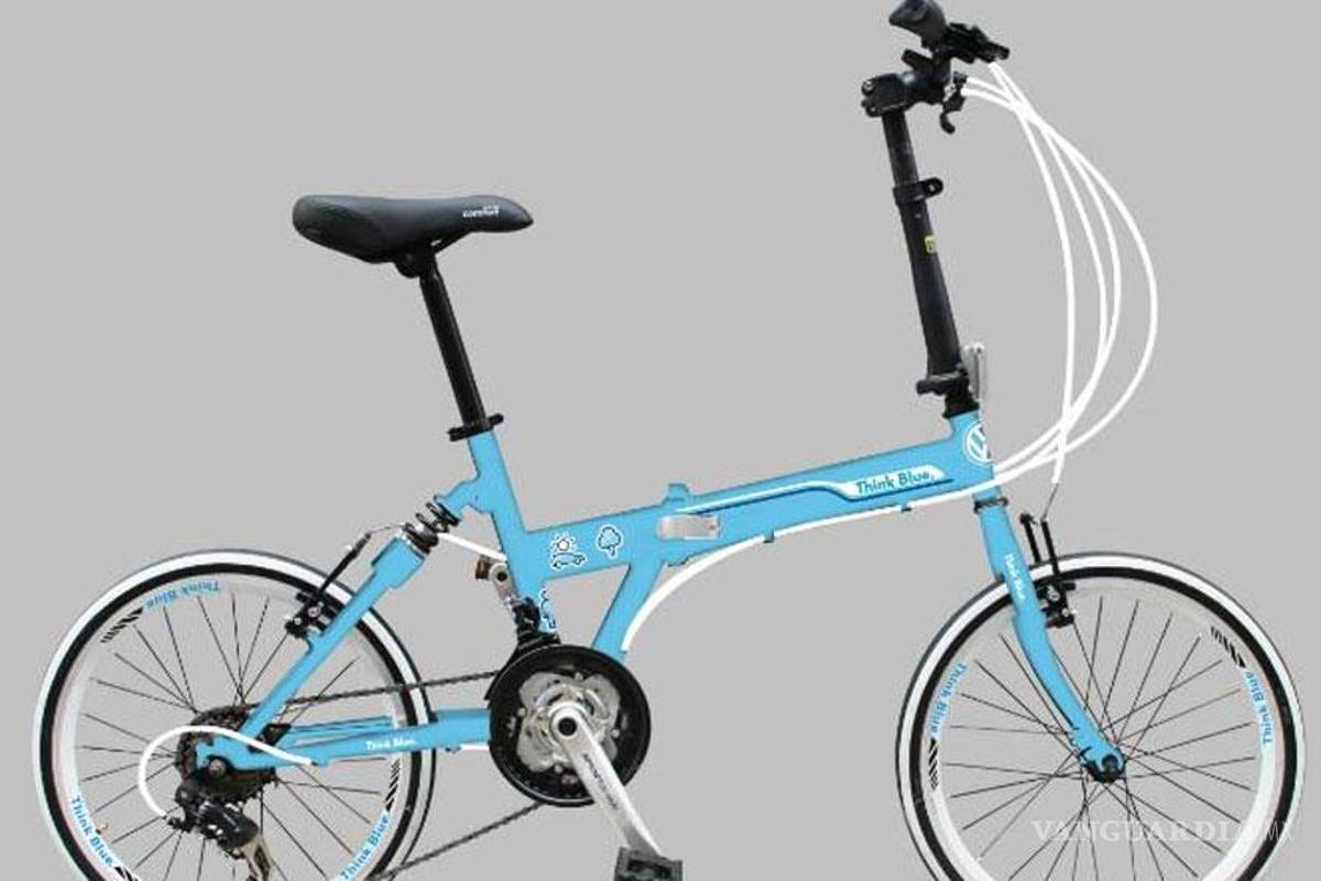 VW presenta su bicicleta plegable, Think Blue