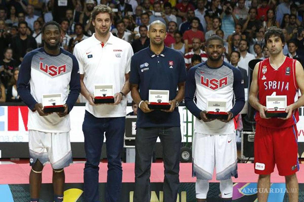 Kyrie Irving, el MVP del Mundial de baloncesto