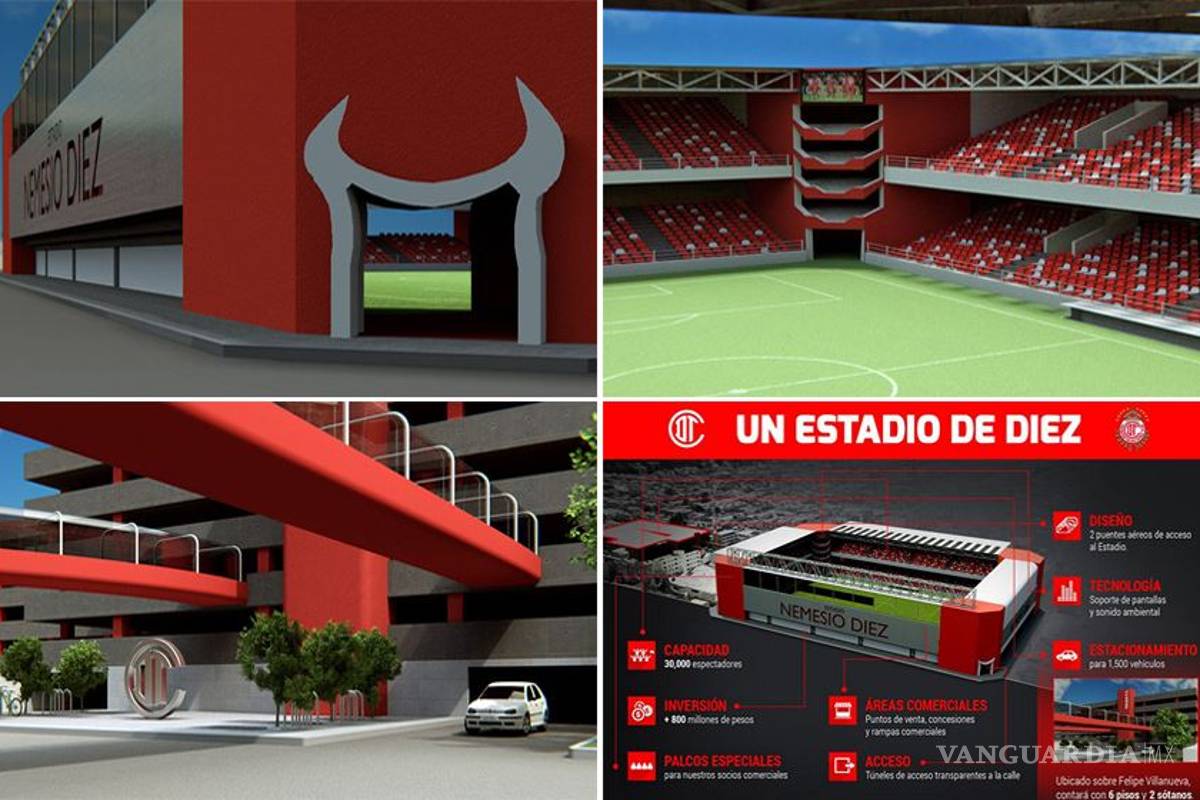 Retoque al infierno; Toluca anuncia remodelación a su estadio