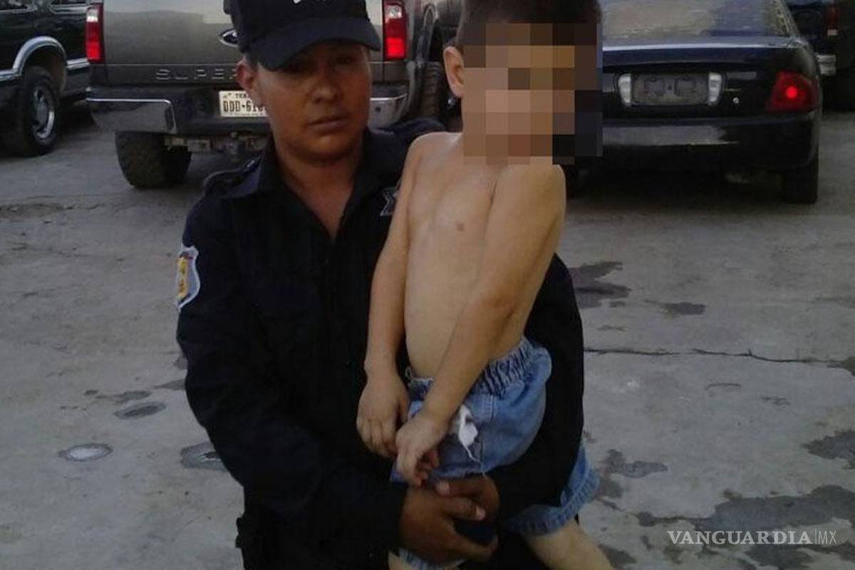 Niño de 3 años vagaba solo en la calle en Nueva Rosita