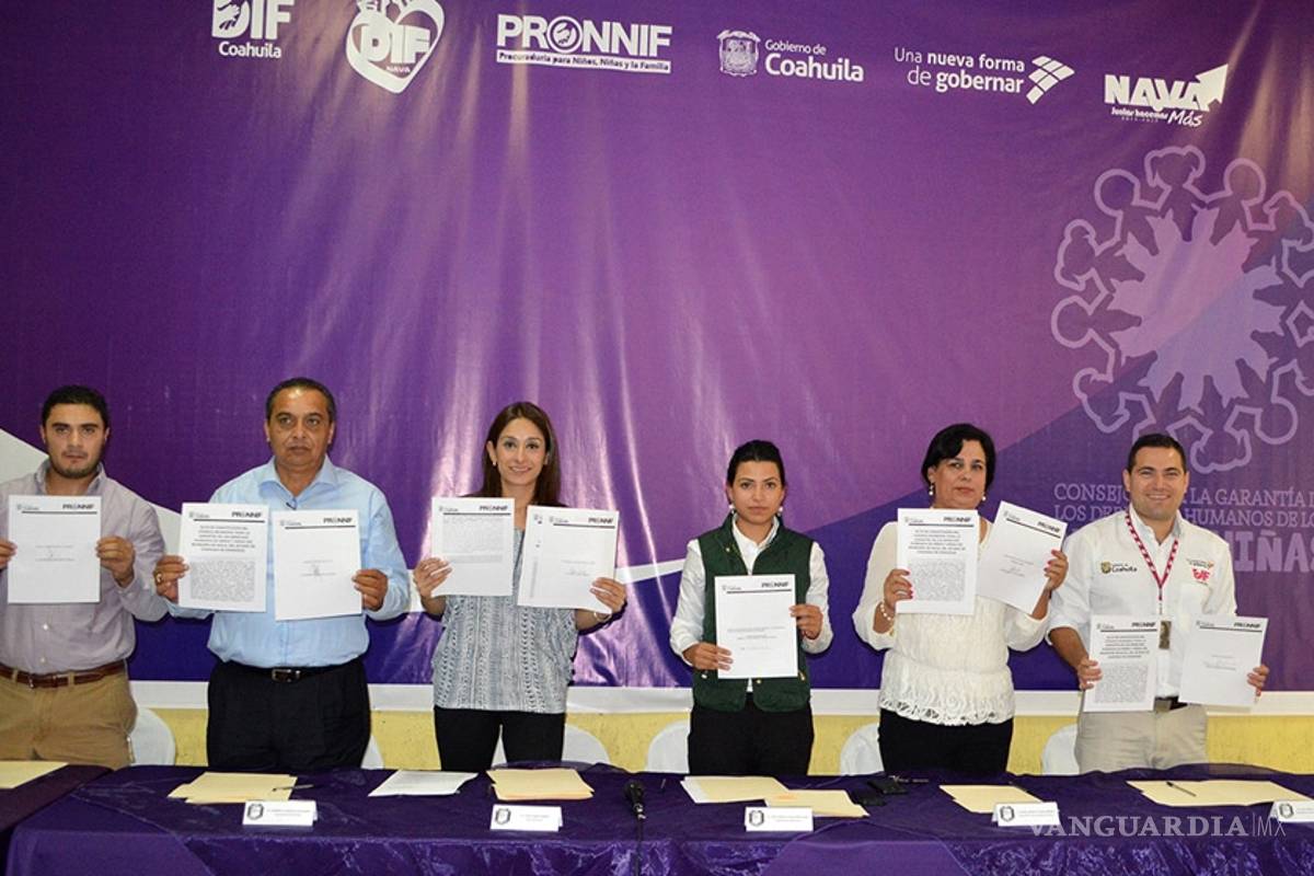 Forman en Nava consejo para la protección de los Niños y Niñas