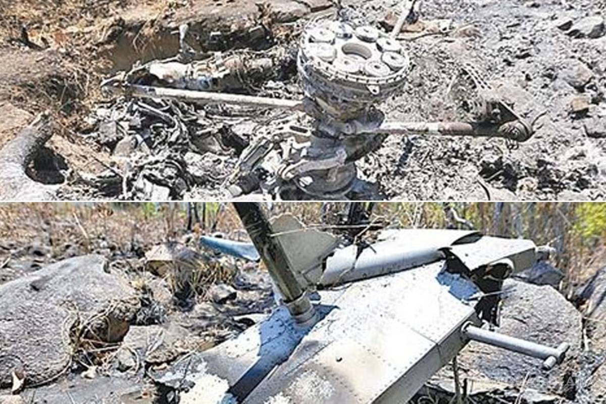 Así cayó el helicóptero militar en Jalisco