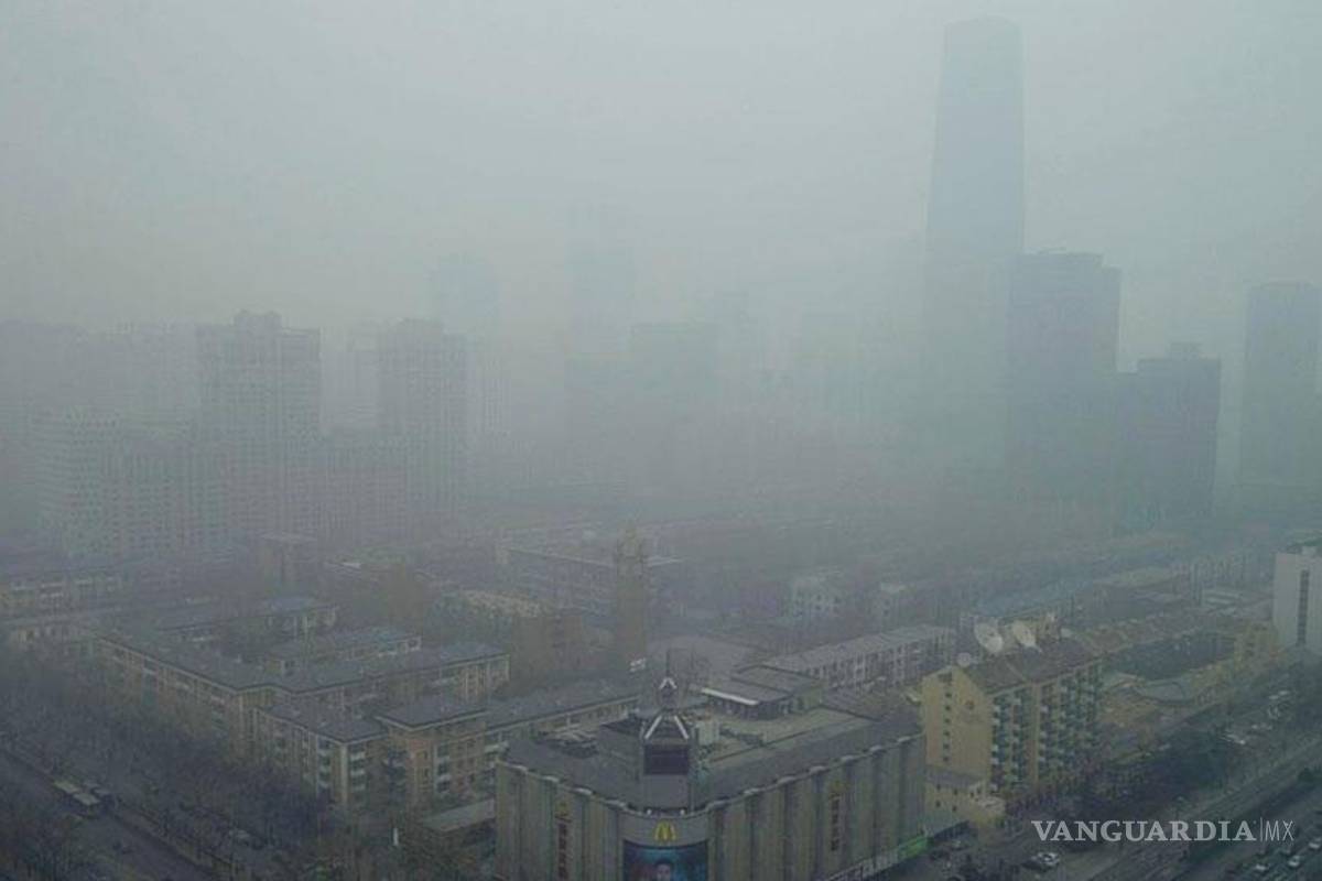 Pekín dobló los niveles de contaminación normales en 2013