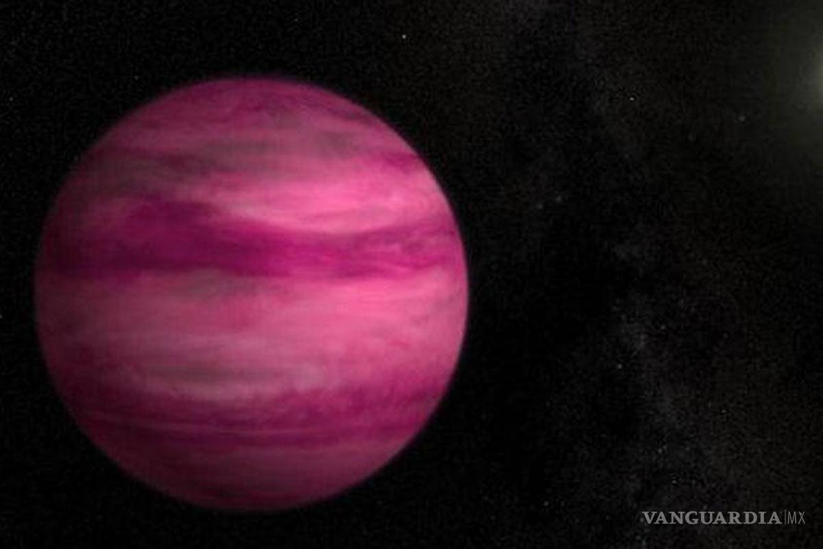 La NASA descubre un planeta color rosado
