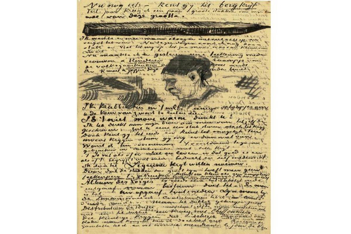 Reúnen las últimas cartas de Vincent Van Gogh
