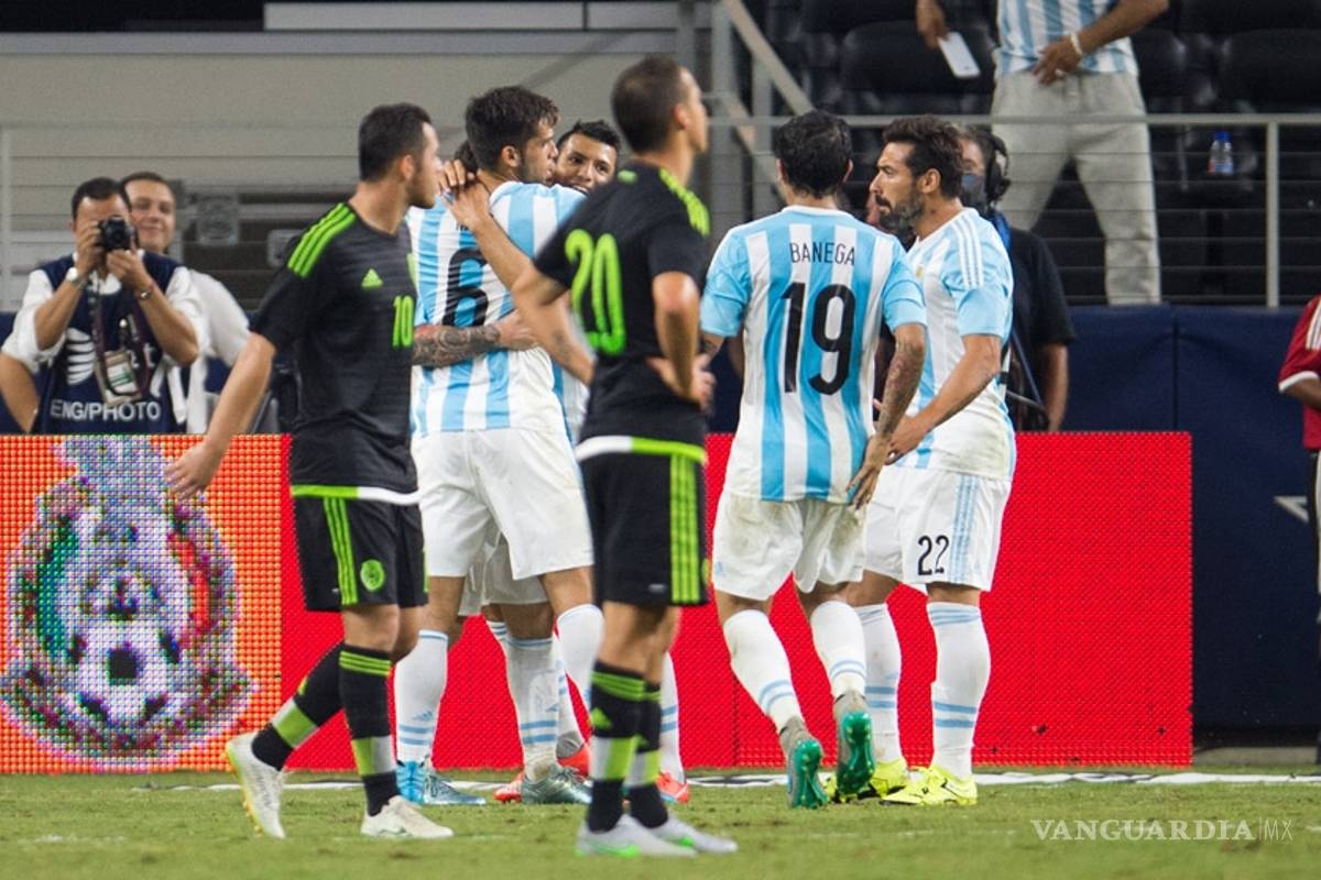 México empata contra Argentina