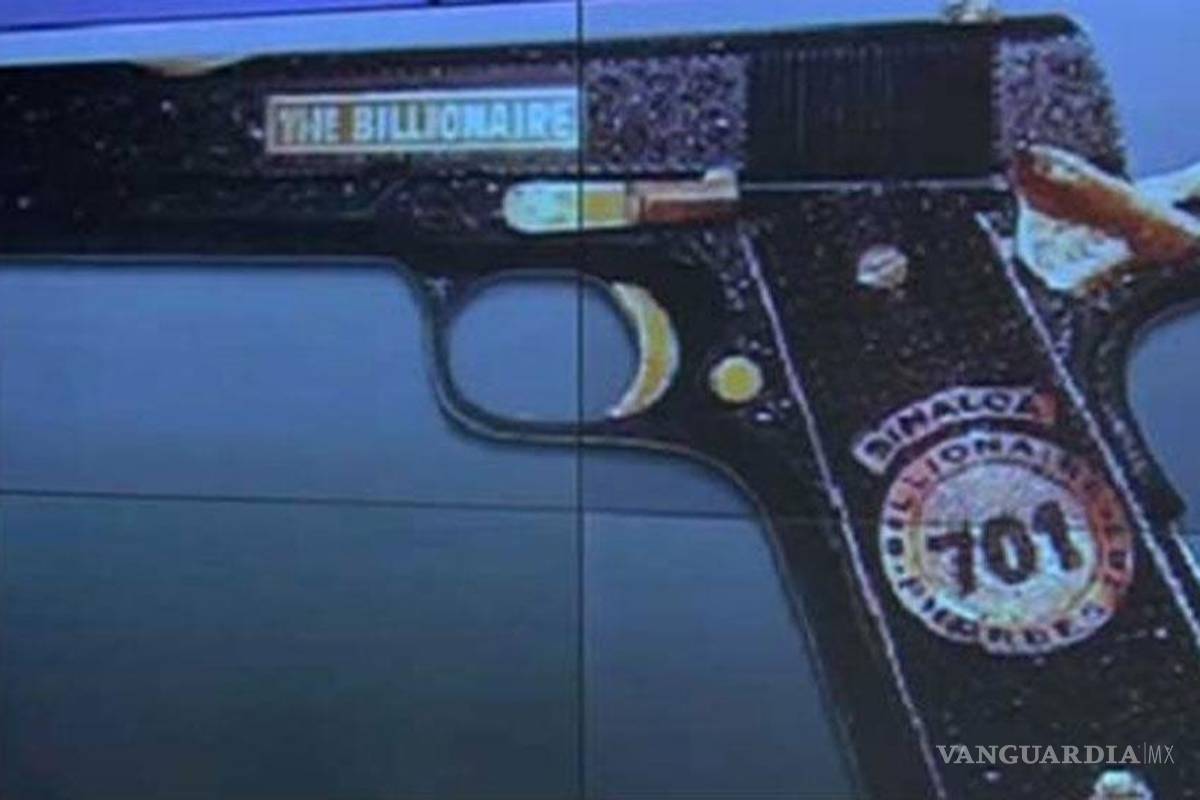 El Chapo usaba una arma valuada en 4 mdp: PGR