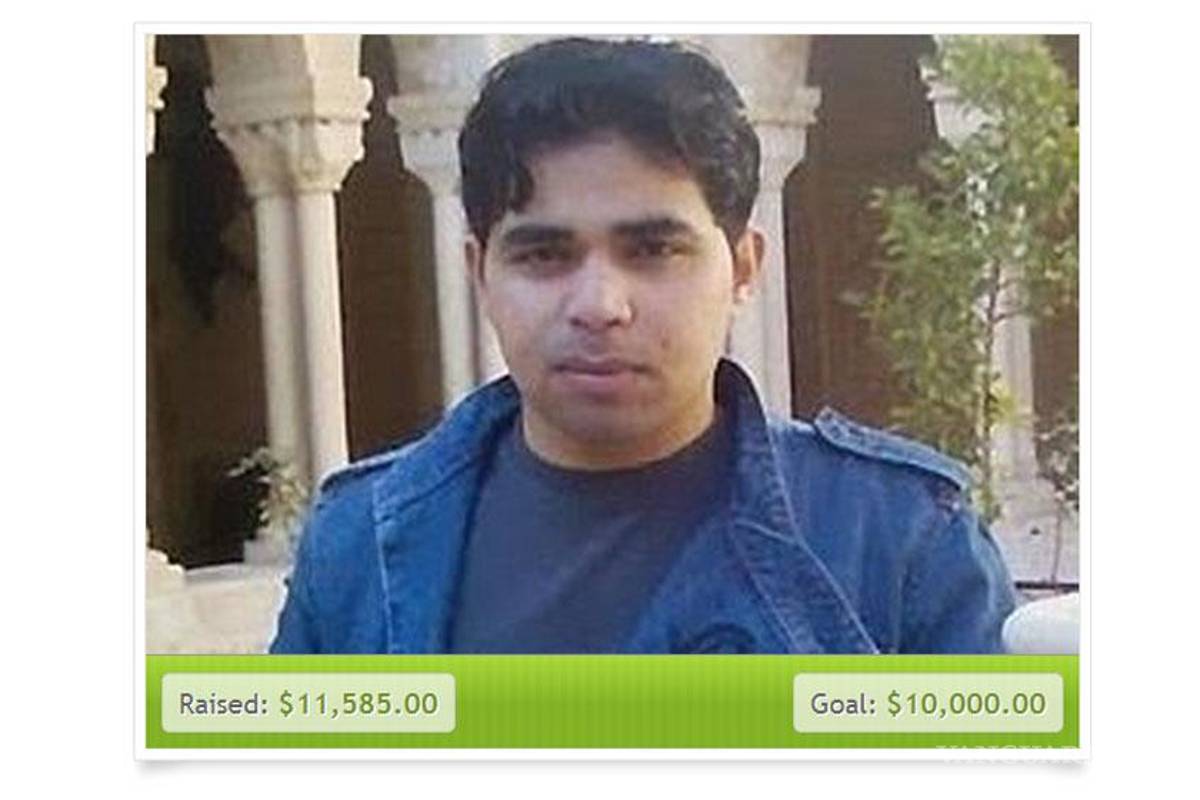 Colectan dinero para Khalil Shreateh