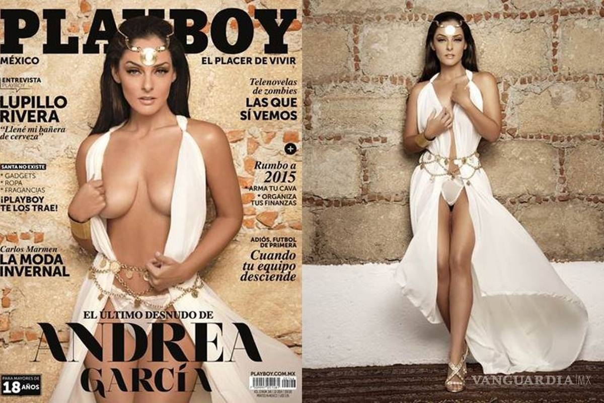 Agota Andrea García en 10 días edición de revista del conejito