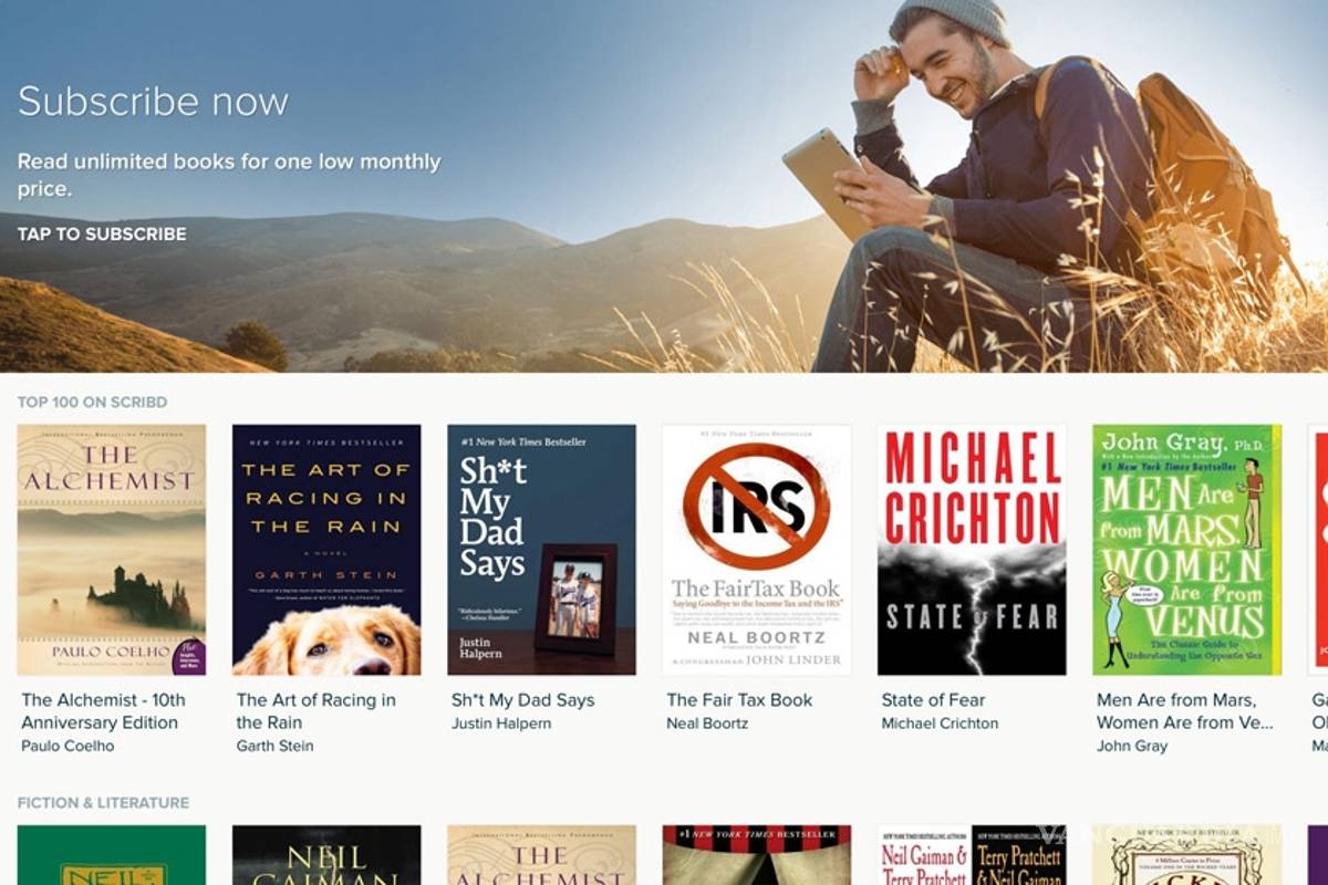 Scribd ahora incorpora audiolibros