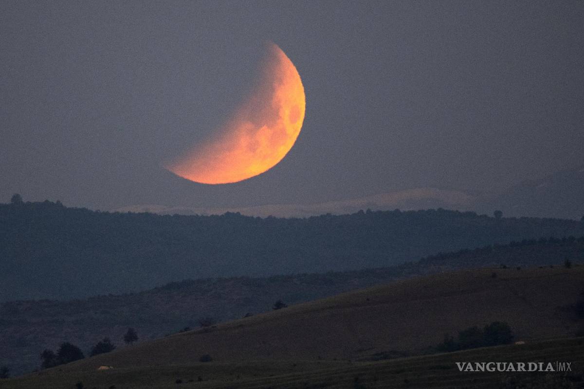 Así se vio el eclipse total de Luna en el mundo, fotografías