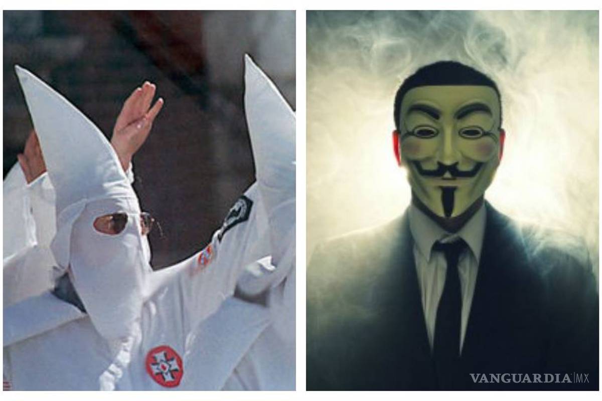 Anonymous revela la identidad de supuestos miembros del Ku Klux Klan