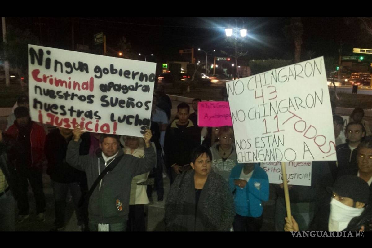 "Justicia por México", protestan en Monclova