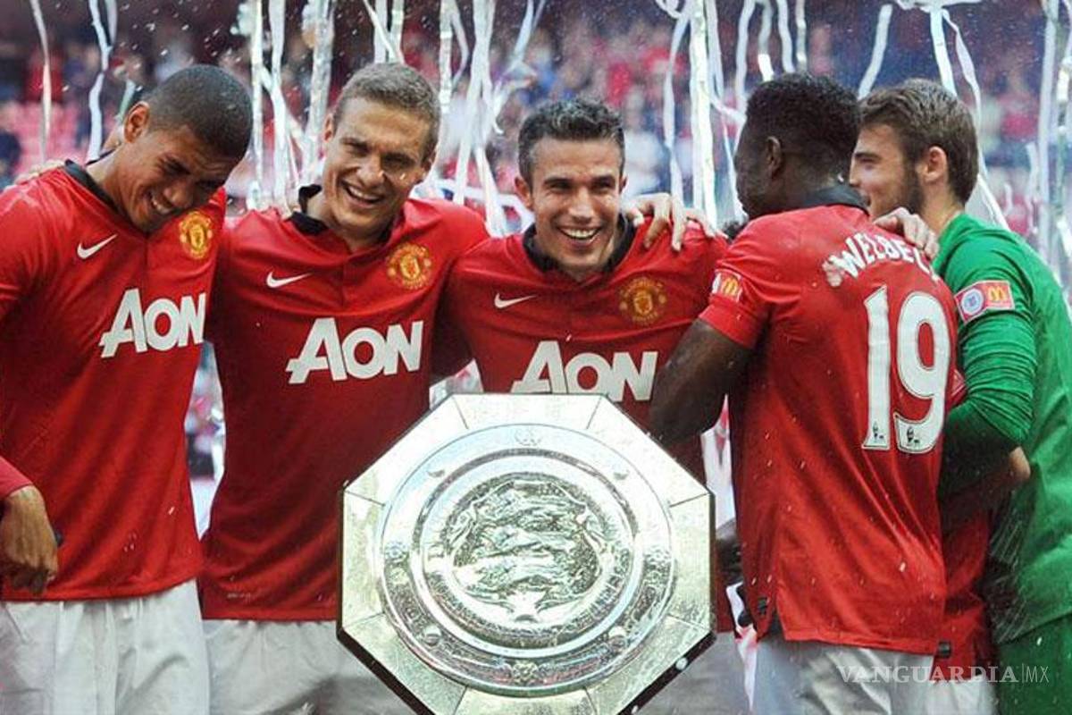 Manchester United gana la Community Shield
