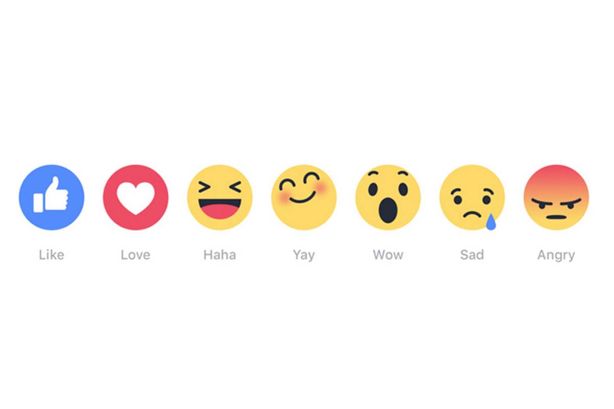 No habrá "no me gusta" en Facebook, "Reactions" será la opción para expresar emociones