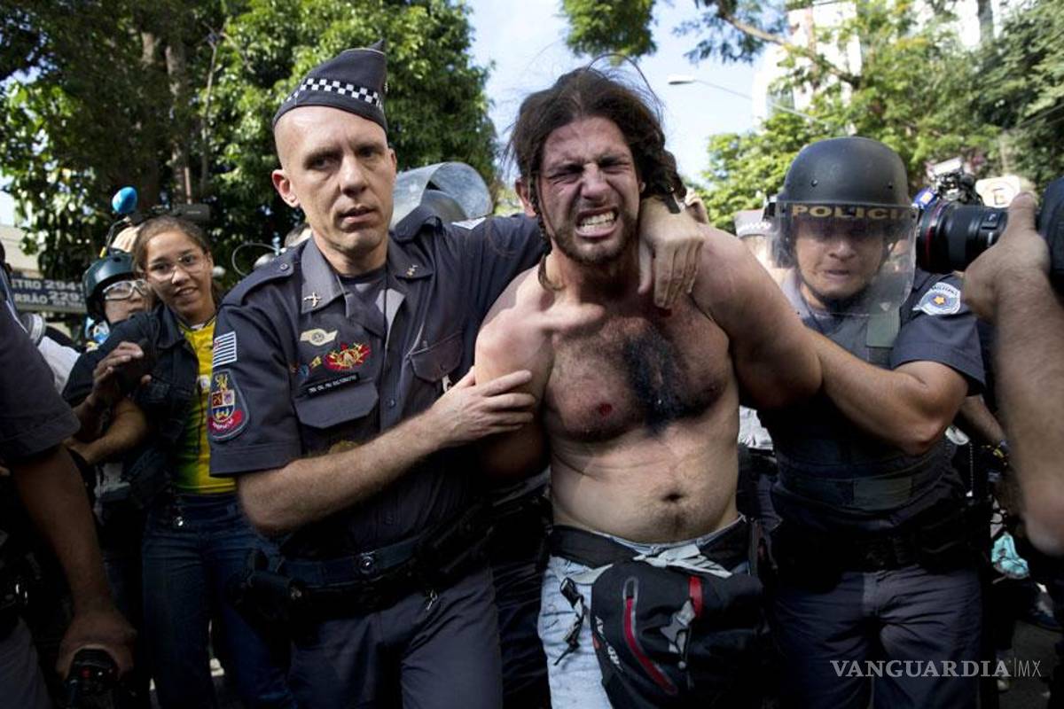 Violentos disturbios en Sao Paulo ante inicio del Mundial