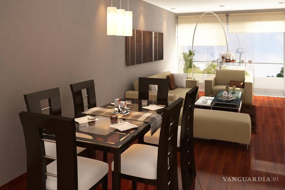 Cómo decorar una sala-comedor pequeña