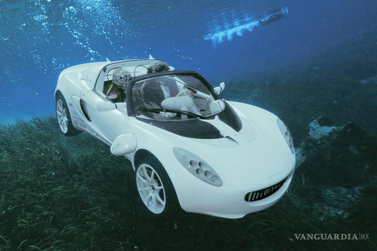 Autos acuáticos, el futuro que ya nos alcanzó